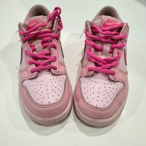 Nike Dunk Triple Pink “Barbie” - 13 Kids